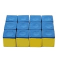 thumbnail image 1 of 12pcs Snooker Chalk, No Slip Billiard Pool Cue Tip Chalk Billiard Accessory for Snooker Pool, 1 of 6