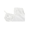 thumbnail image 3 of INSPIRAR CHIC Mujeres Satén V Cuello Floral Encaje Trim Ropa de Dormir Noche Vestido Slip Pijama Blanco-encaje XXL, 3 of 6