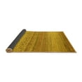 thumbnail image 2 of Ahgly Company Indoor Square Oriental Yellow Modern Area Rugs, 3' Square, 2 of 4