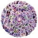 thumbnail image 1 of Paquete de pegatinas Purple Aesthetic, 100 unidades, flores violetas, 1 of 2