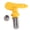 Yellow 215#, variant on LAZIOEGR 215 Reversible Tungsten Steel Airless Spray Nozzle Tip for Graco Titan Wagner Assemblies, 3.9-5.9 Inches Pattern Width Medium-Flow Professional Painting Accessory