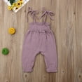 thumbnail image 3 of Mialoley Girls Sleeveless Rompers, Long Pants Jumpsuit, Overall Outfits Clothes, 3 of 6