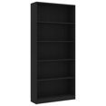 thumbnail image 4 of vidaXL Bookshelf Storage Shelf Wall Bookcase Standing Shelves Engineered Wood, 4 of 14