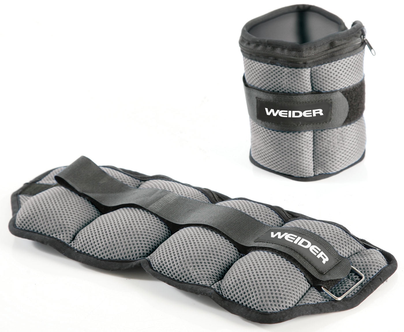 Weider 10 Lb Pair Adjustable Ankle Weights With Hook And Loop