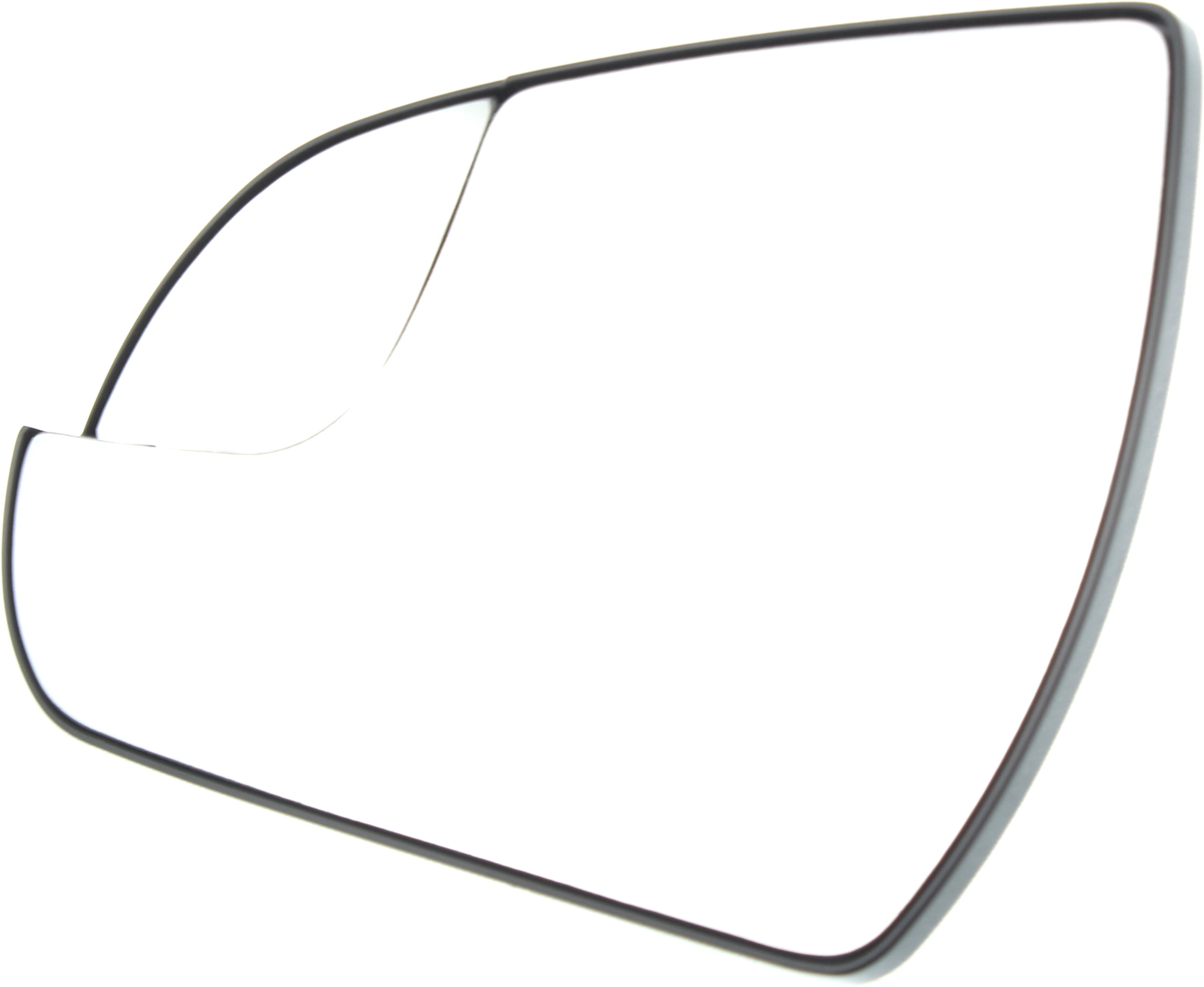 Mirror Glass Compatible With 2017-2018 Hyundai Elantra Left Driver Side Heated Kool-Vue