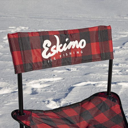 Eskimo Folding Ice Chair XL Plaid