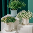 thumbnail image 3 of Xingzhi 5piece Plant Pot For Orchids Perforated For Air And Light Filtering Perforated Blue 1Set, 3 of 6