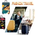 thumbnail image 4 of Luggage Cover Stretch Fabric Suitcase Protector Baggage Dust Case Cover Suitable for18-32 Inch Suitcase Case Travel Organizer H237 M, 4 of 6