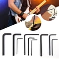 thumbnail image 3 of JUEGO DE LLAVES HEXAGONALES, AFINADOR DE PUENTE DE CULO DE GUITARRA AJUSTABLE DE ACERO AL CARBOBARO, LLAVE HEXAGONAL PARA GUITARRA ACUSTICA, GUITARRA ELECTRA, BAJO, 3 of 7