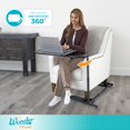 thumbnail image 2 of Stander Wonder Tray, Adjustable Swivel TV Tray Table, Large Laptop Stand, Couch Desk, Side Table & Gaming Desk, Tray for Eating on Couches, Chairs & Recliners, Black Base with Black Tray, 2 of 6