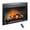 Antique Black 705, variant on 28 inch Electric Fireplace Insert with Multicolored Flames and Adjustable Brightness for Built-in Wall or Furniture, Antique Black Tempered Glass and Sheet Metal
