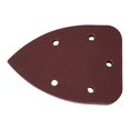 thumbnail image 2 of 10 Pcs 140*90mm 5 Holes Sandpaper Triangle Sand Discs Pads Power Polishing Tool, 2 of 9