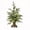 18.5 Inch Tall Tree, variant on BingTong Tabletop Artificial Christmas Tree, 18.5 Inch Pre-Lit Fir With Warm LED Lights and Vintage Scroll Base, Small Holiday Display for Mantel Shelf Desk and, 18.5 Inch Tall Tree - Green
