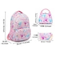 thumbnail image 2 of Juego De Mochilas Escolares Universales De 3 Piezas Mochilas Para Niños Y Niñas Mochila De Lona Ligera Con Bolsa De Almuerzo Y Bolsa De Lápices Methold AP007983-02, 2 of 6