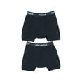 thumbnail image 6 of ToBeInStyle Men's Pack of 3 Cotton Boxer Brief Shorts - Classic Colors - Medium, 6 of 6