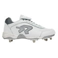 thumbnail image 2 of RIP-IT Ringor Dynasty 2.0 Women's Metal Softball Cleats - White, 2 of 2