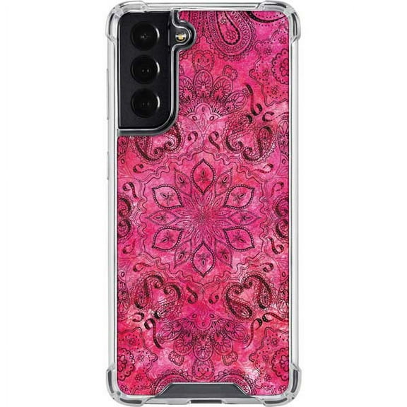Skinit Ginseng Pink Zen Galaxy S22 Clear Case