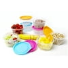 Freezer, Microwave, dishwasher Safe Food Container BPA Free - 6 Pack (24 sets)