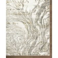 thumbnail image 4 of Hauteloom Brandi Living Room, Bedroom Area Rug - Contemporary - Light Slate, Ivory, Cream - 5'3" x 7', 4 of 8