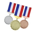 thumbnail image 2 of Baoblaze 3Pcs Blank Medals Zinc Alloy Winner Medals for Softball Events Spelling Bees B, 2 of 8