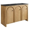 thumbnail image 2 of Modway Appia 48" Double Sink Bathroom Vanity in Oak Black, 2 of 10