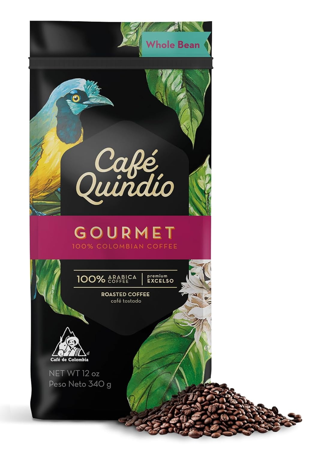 Lavazza Coffee Qualità Rossa Whole Bean Medium Roast Arabica