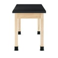 thumbnail image 3 of Diversified Woodcrafts Rectangular Science Table 48" x 24" Black (P7106M30N), 3 of 3