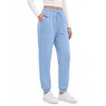 thumbnail image 2 of MOSHU Drawstring Sweatpants for Womens Lounge Casual Joggers Pants Fall Womens Sweatpants with Pockets, 2 of 10