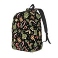 thumbnail image 1 of Disketp Christmas Tree Decoration Mochila de Lona Estampada, Mochila Escolar de Viaje Ligera para Estudiantes y Portátil-Small, 1 of 5