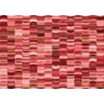 thumbnail image 1 of Ahgly Company Machine Washable Indoor Rectangle Transitional Red Area Rugs, 7' x 9', 1 of 7
