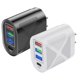 thumbnail image 5 of Cargador Usb C De 48 W Cargador De Pared Usb De 4 Puertos Para Teléfonos Inteligentes 3 Usb + Tipo C Cabezal De Carga De 4 Puertos, 5 of 7