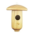 thumbnail image 4 of Casa para colibrí, pajarera, adorno colgante, nido de pájaro de madera, anidación de setas para porche, decoración de jardín, balcón al aire libre, 4 of 8