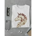 thumbnail image 3 of Proud Horse Head Statue T-Shirt Men -Image by Shutterstock, Male 3X-Large, 3 of 4