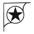 thumbnail image 1 of Set of 2 Western Star Shelf Brackets, 1 of 1