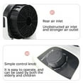 thumbnail image 6 of Portable Fan Heater Cooling Air Conditioner Ideal for Home Office Compact 3 Speed Small Desk Fan with Oscillation for Bedroom and Desk Use, 6 of 8