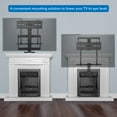 Mount-It! Fireplace Mantel TV Wall Mount, Fits 43"-70" TVs, 72 lbs ...
