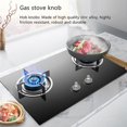 thumbnail image 3 of 4 pieces metal knob gas cooker stove knobs for the kitchen 6mm, 3 of 5