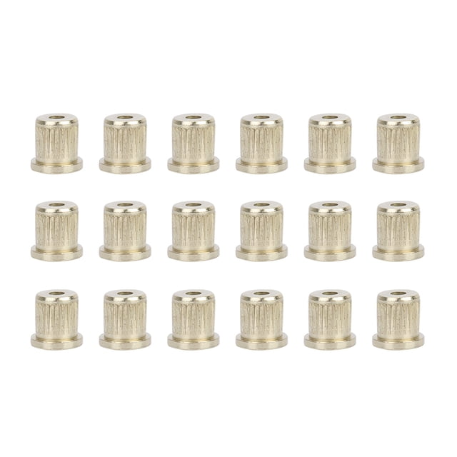 Guitar String,18Pcs Brass Golden String Electric Guitar String Brass State-of-the-Art Design