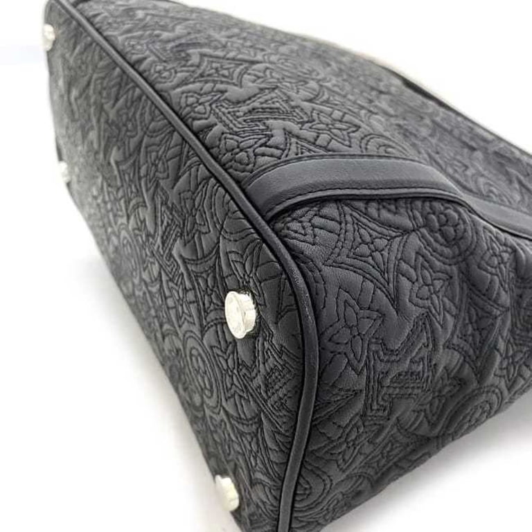 Pre-Owned Louis Vuitton Bag Ixia PM Black Silver Noir Monogram 