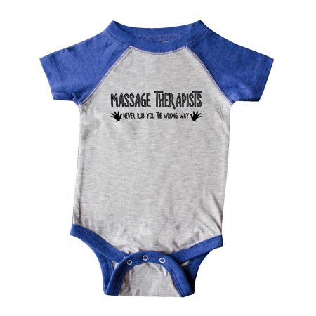 

Inktastic Massage Therapists Hands Rub Gift Baby Boy or Baby Girl Bodysuit