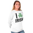 thumbnail image 4 of St Patricks Day Irish Pride Shamrock Long Sleeve TShirt Men Women Brisco Brands M, 4 of 6