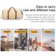 thumbnail image 5 of Bolsa deportiva para gimnasio con compartimento para zapatos y bolsillo húmedo, bolsa de lona de viaje, bolsa de fin de semana MFZFUKR BST2001713-5, 5 of 5