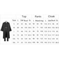 thumbnail image 5 of Disfraz de túnica para adulto, caballero, con capucha, uniforme, conjunto completo, para hombre, Halloween, cosplay, capa, 5 of 5