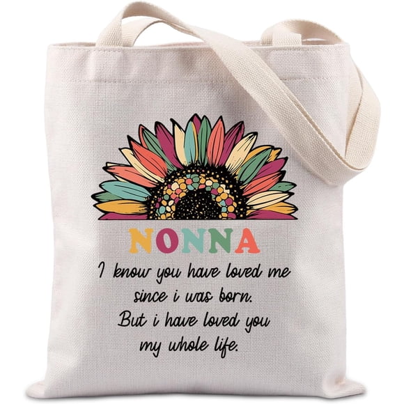 Nonna Gifts Best Nonna Grandma Gifts for Grandma Grandmother Mother’s Day Tote Bag