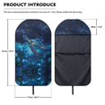 thumbnail image 7 of KUIFORTI Sea Turtle Print Water-Resistant Towel Car Seat Cover, Automotive Seat Covers for Gym Swimming Hiking, Universal Fit for Cars SUVs Trucks, Non-Slip Washable, 7 of 7