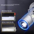 thumbnail image 4 of H4 LED Headlight Bulbs, 25000LM 90W Dual-Lens Super Bright LED Headlights Conversion Kit 6000K White, 4 of 8
