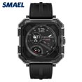 thumbnail image 2 of SMAEL Square Analog-Digital Sports Watch Waterproof Multicolor Chronog LED Alarm Wrist Watch, 2 of 10