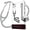 Gray, variant on OTICA Master Style Cardiology Stethoscope with Stainless Steel Finish for Doctors, Nurses, EMTs and Medical Students - Zerascope - Gray