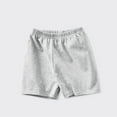 thumbnail image 4 of Jalioing Toddler Kids Basic Cotton Shorts Breathable Summer Shorts Casual Loose Solid Color Cute Shorts, 4 of 5