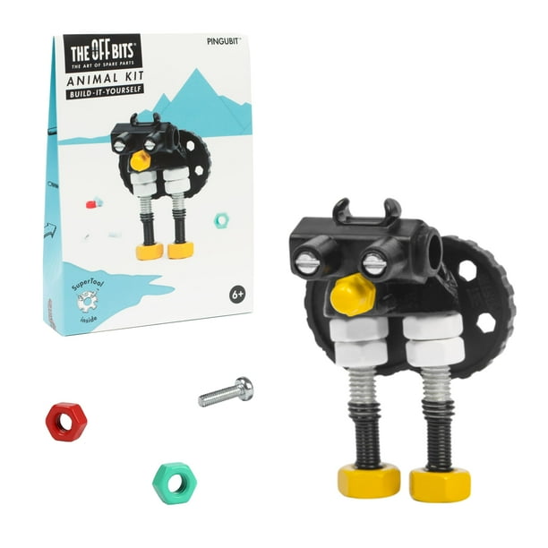 The Off Bits Juguetes de construcción de tallos Educativos construye tu propio robot de juguete para niños de 6 7 8 9 años Niños y niñas Juguetes de tallo de animales Kit de ingeniería Juguetes de con